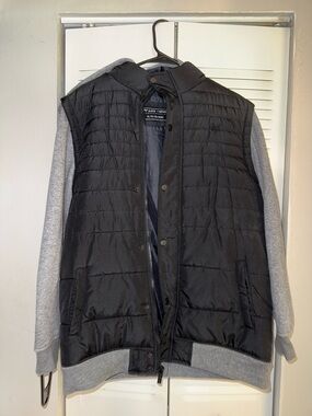 Zoo York Puffer Vest Hoodie Jacket Youth XL (Fits Men’s Small)